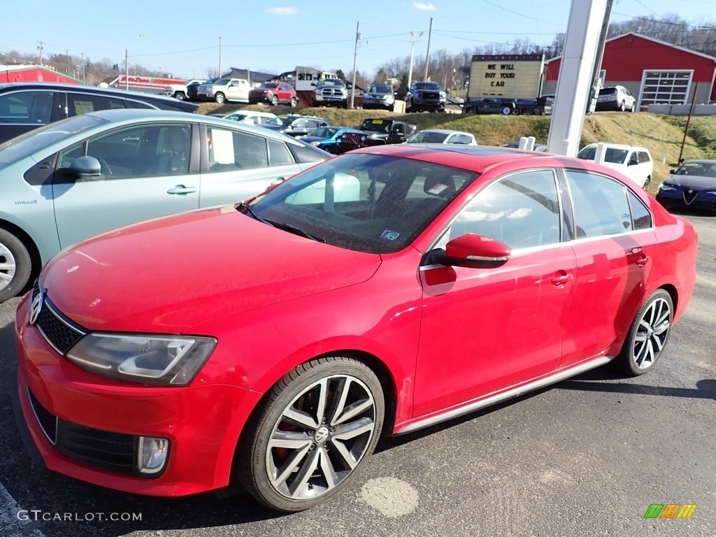 Tornado Red 2013 Volkswagen Jetta GLI Exterior Photo #143819646