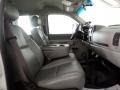 Dark Titanium 2010 Chevrolet Silverado 3500HD Work Truck Crew Cab 4x4 Dually Interior Color