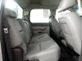 Dark Titanium 2010 Chevrolet Silverado 3500HD Work Truck Crew Cab 4x4 Dually Interior Color