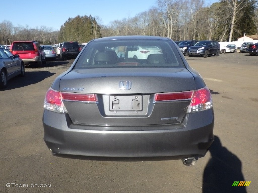 2011 Accord SE Sedan - Polished Metal Metallic / Black photo #5