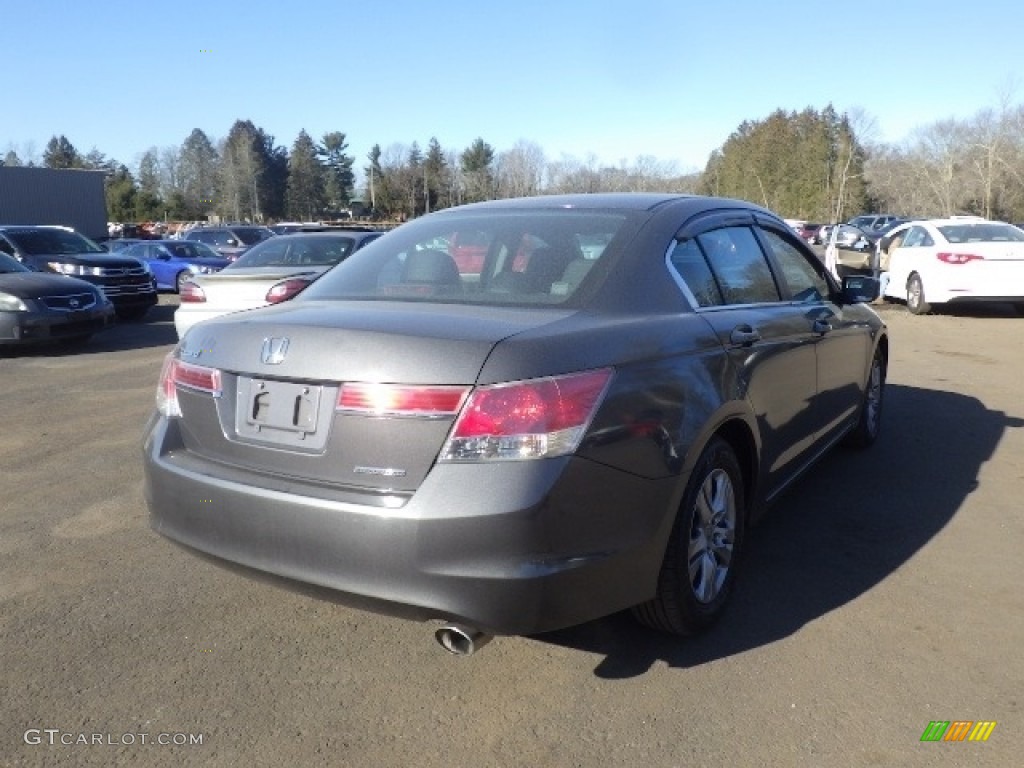 2011 Accord SE Sedan - Polished Metal Metallic / Black photo #6