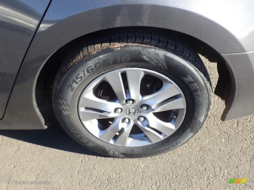 2011 Accord SE Sedan - Polished Metal Metallic / Black photo #12