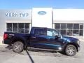 Antimatter Blue 2021 Ford F150 XLT SuperCrew 4x4