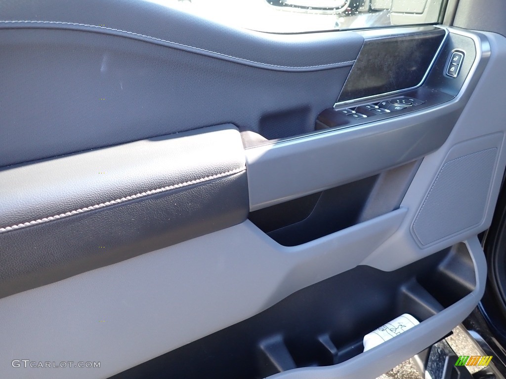 2021 F150 XLT SuperCrew 4x4 - Antimatter Blue / Medium Dark Slate photo #13