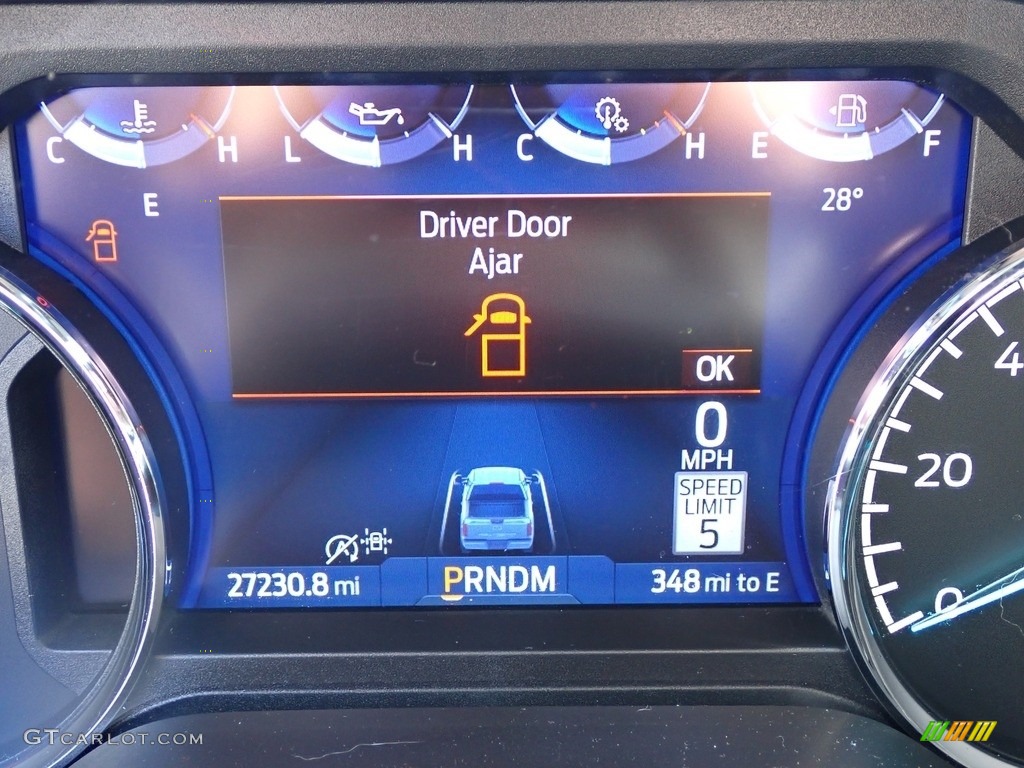 2021 F150 XLT SuperCrew 4x4 - Antimatter Blue / Medium Dark Slate photo #19