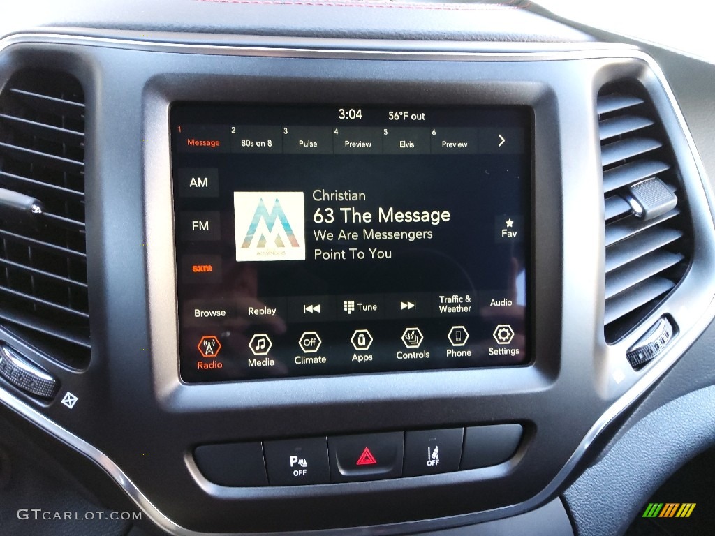 2022 Jeep Cherokee Trailhawk 4x4 Controls Photo #143820873