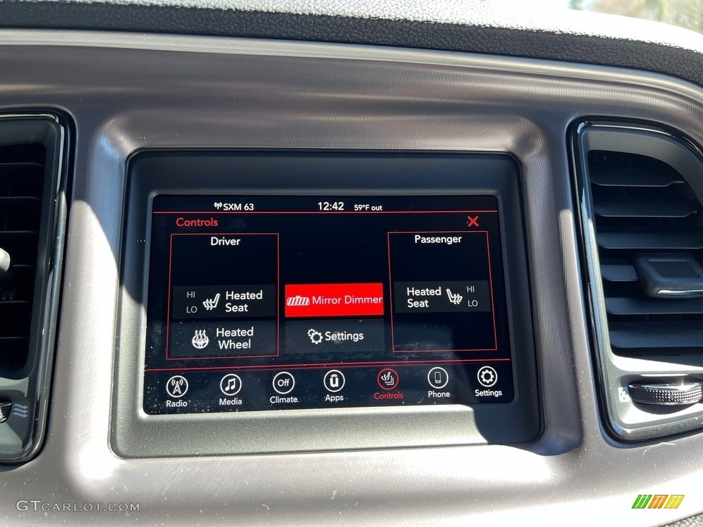 2022 Dodge Challenger SXT Blacktop Controls Photo #143821464
