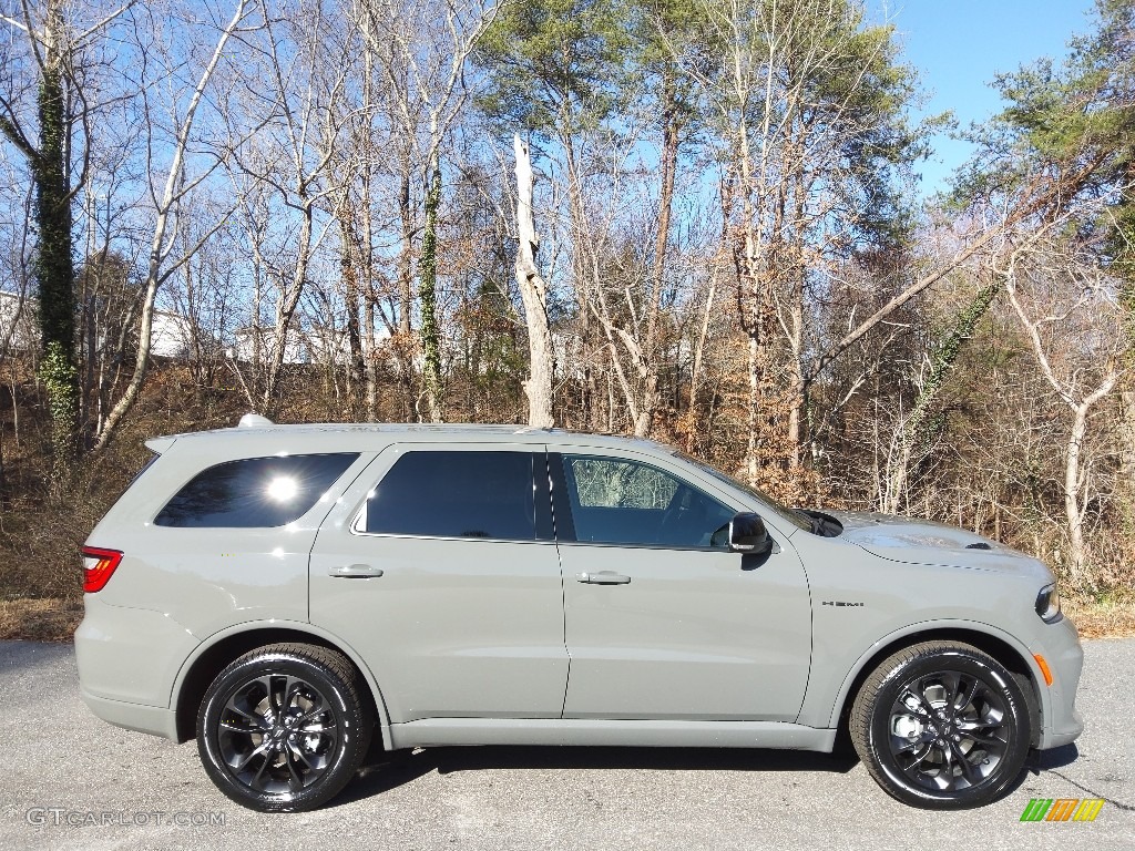 Destroyer Gray 2022 Dodge Durango R/T Blacktop AWD Exterior Photo #143821668