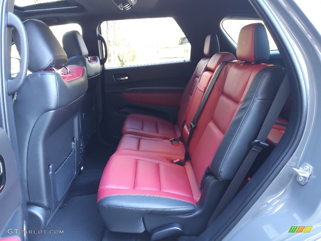 Red/Black Interior 2022 Dodge Durango R/T Blacktop AWD Photo #143821857