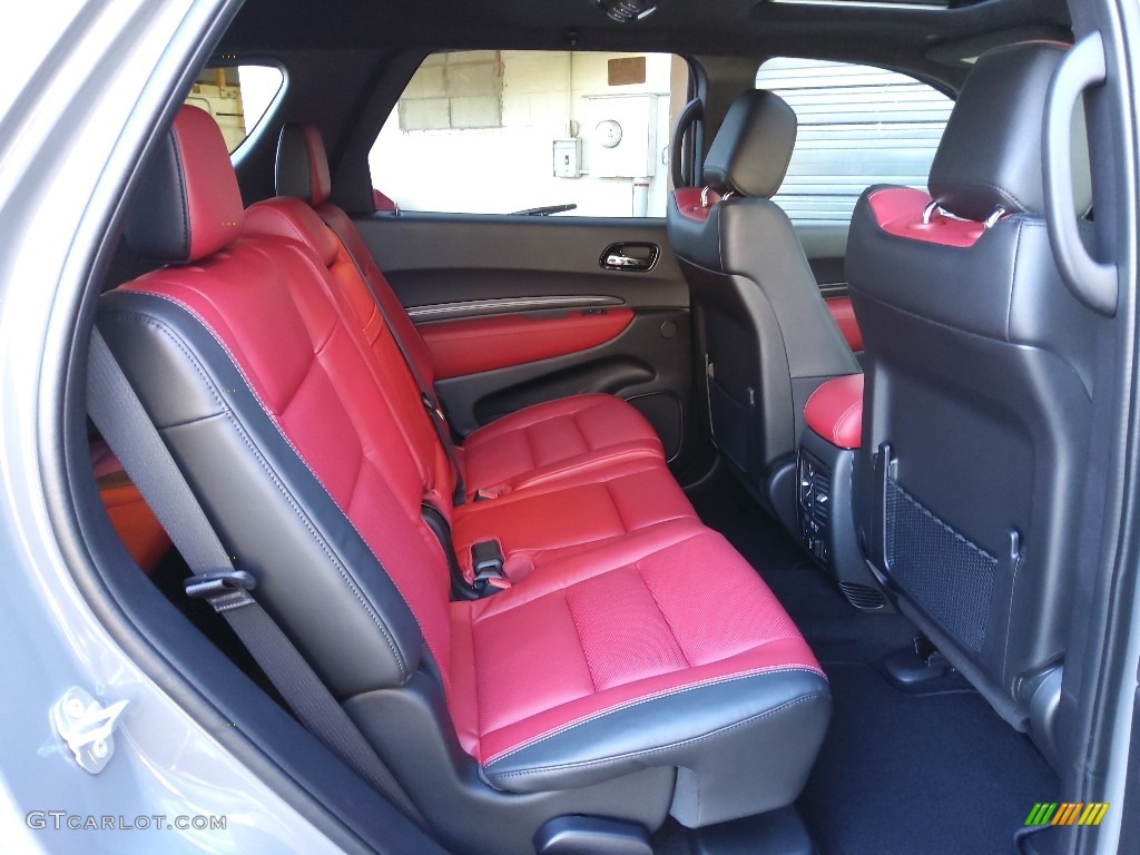 Red/Black Interior 2022 Dodge Durango R/T Blacktop AWD Photo #143821947
