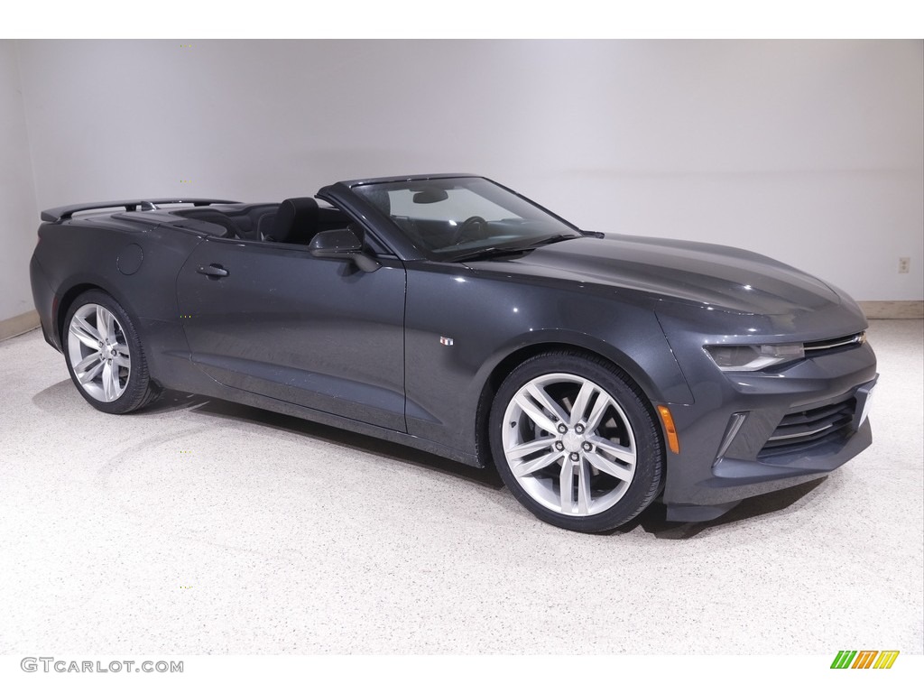 2017 Camaro LT Convertible - Nightfall Gray Metallic / Jet Black photo #1