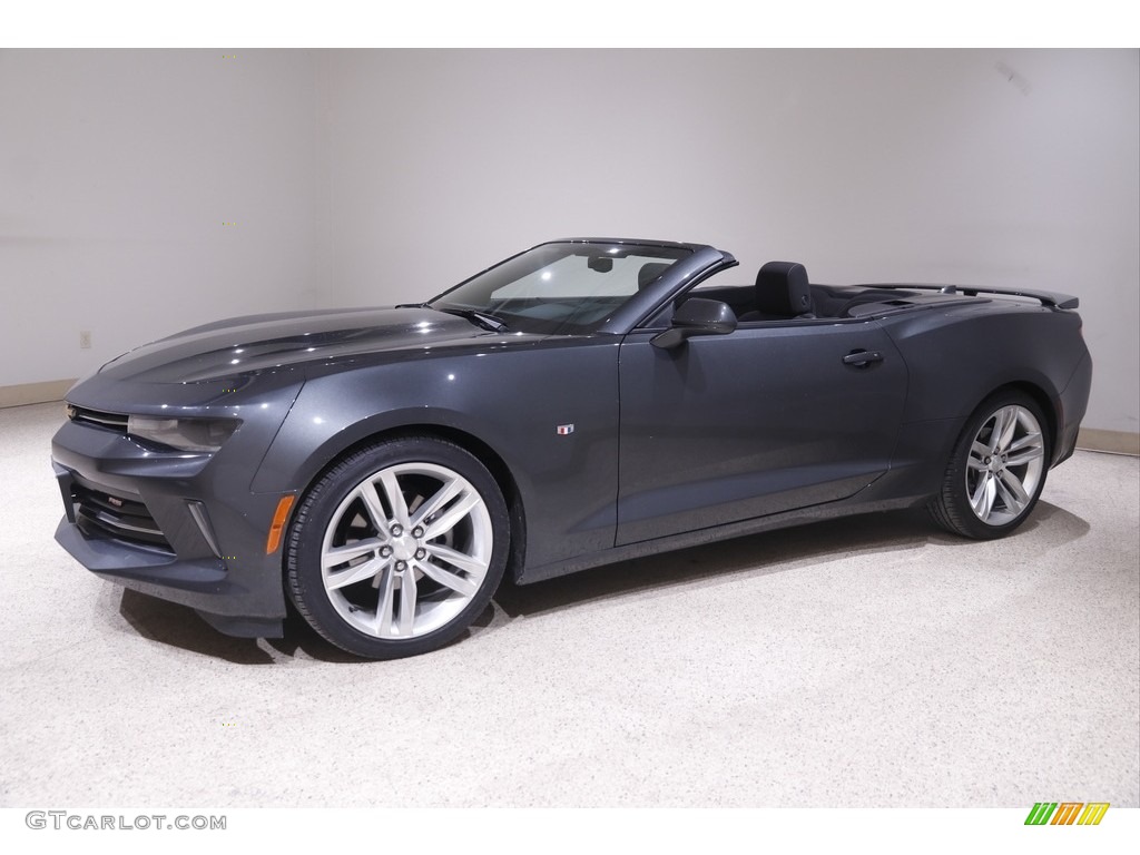 2017 Camaro LT Convertible - Nightfall Gray Metallic / Jet Black photo #4