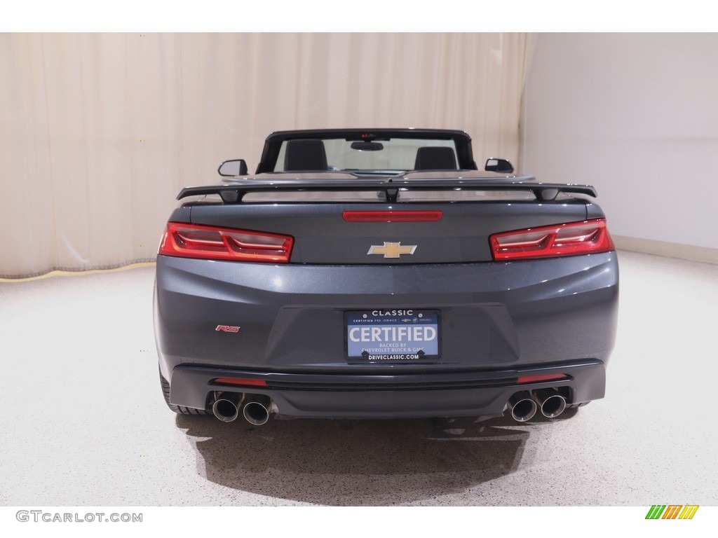 2017 Camaro LT Convertible - Nightfall Gray Metallic / Jet Black photo #17