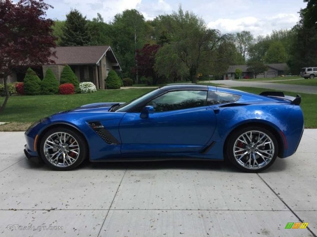 Laguna Blue Metallic 2016 Chevrolet Corvette Z06 Coupe Exterior Photo #143822238