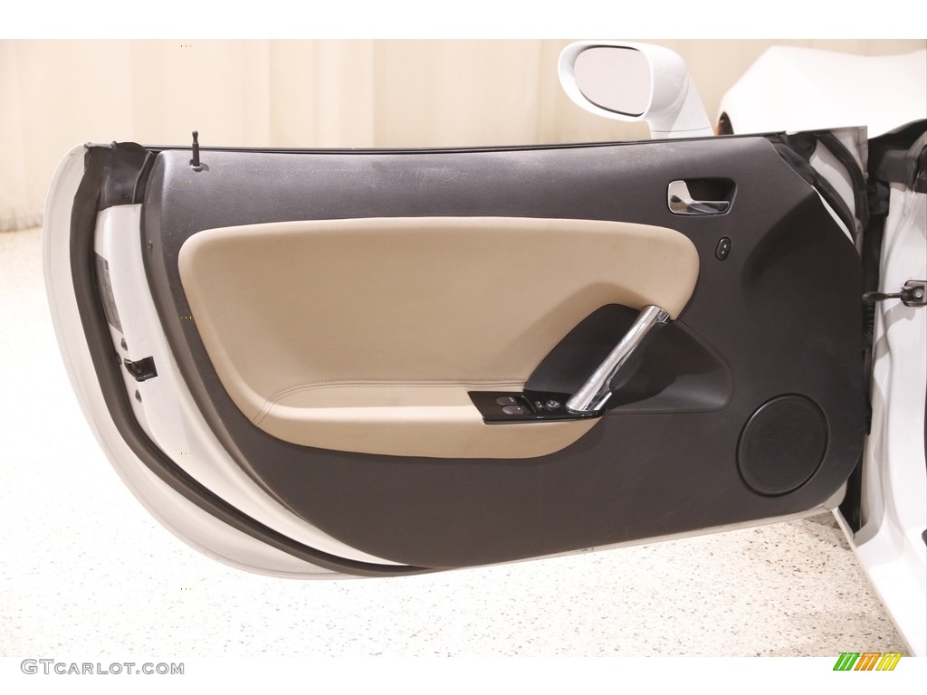 2007 Saturn Sky Red Line Roadster Tan Door Panel Photo #143822490