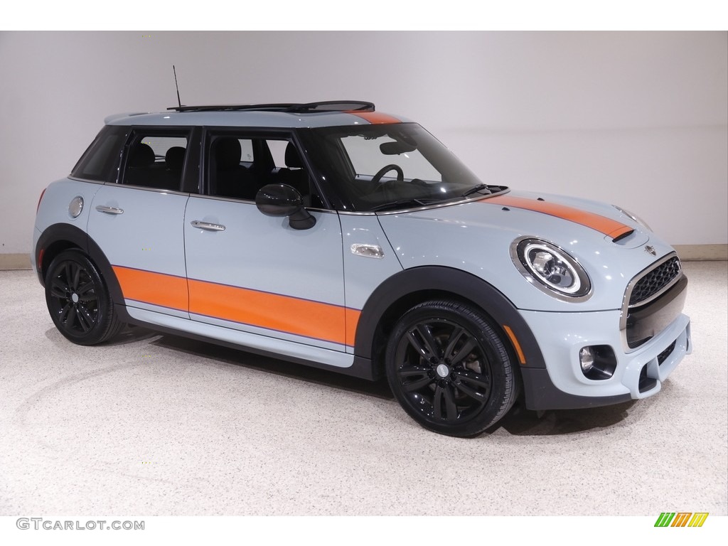 2019 Hardtop Cooper S 4 Door - Ice Blue Edition / Diamond Carbon Black photo #1