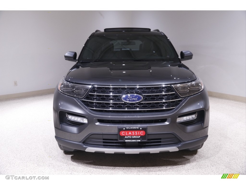 2020 Explorer XLT 4WD - Magnetic Metallic / Ebony photo #2