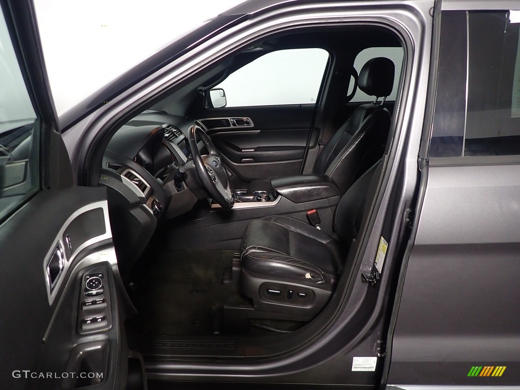 2013 Explorer XLT 4WD - Sterling Gray Metallic / Charcoal Black photo #23