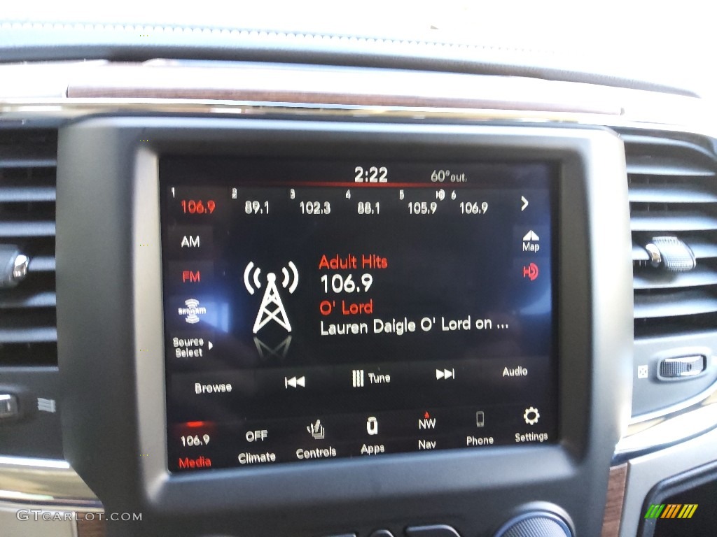2019 Ram 1500 Classic Laramie Crew Cab 4x4 Audio System Photo #143825350
