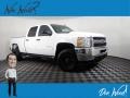 Summit White 2013 Chevrolet Silverado 2500HD LT Crew Cab 4x4