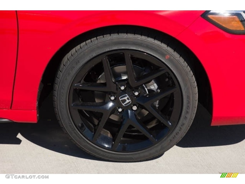 2022 Civic Sport Hatchback - Rallye Red / Black photo #11