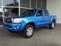 2005 Speedway Blue Toyota Tacoma PreRunner Double Cab  photo #3