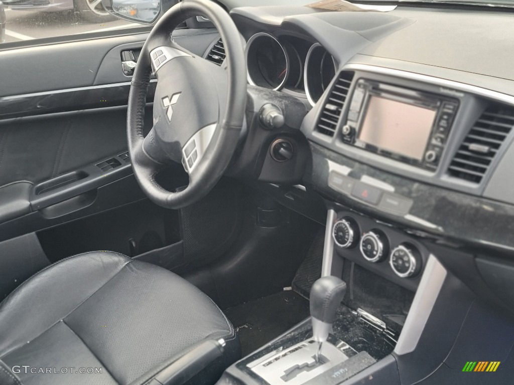 2017 Lancer SEL AWC - Diamond White Pearl / Black photo #3