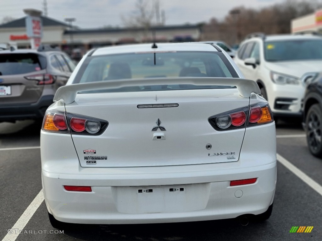 2017 Lancer SEL AWC - Diamond White Pearl / Black photo #5