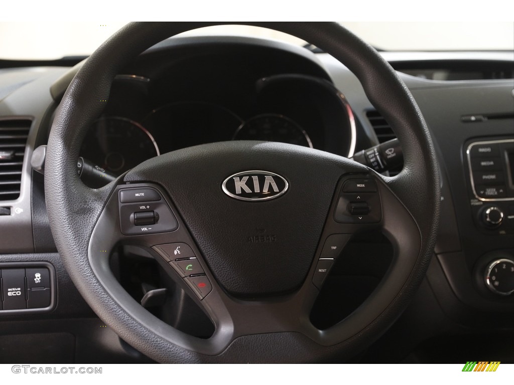 2016 Forte LX Sedan - Crimson Red / Black photo #7