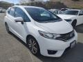 White Orchid Pearl 2015 Honda Fit EX