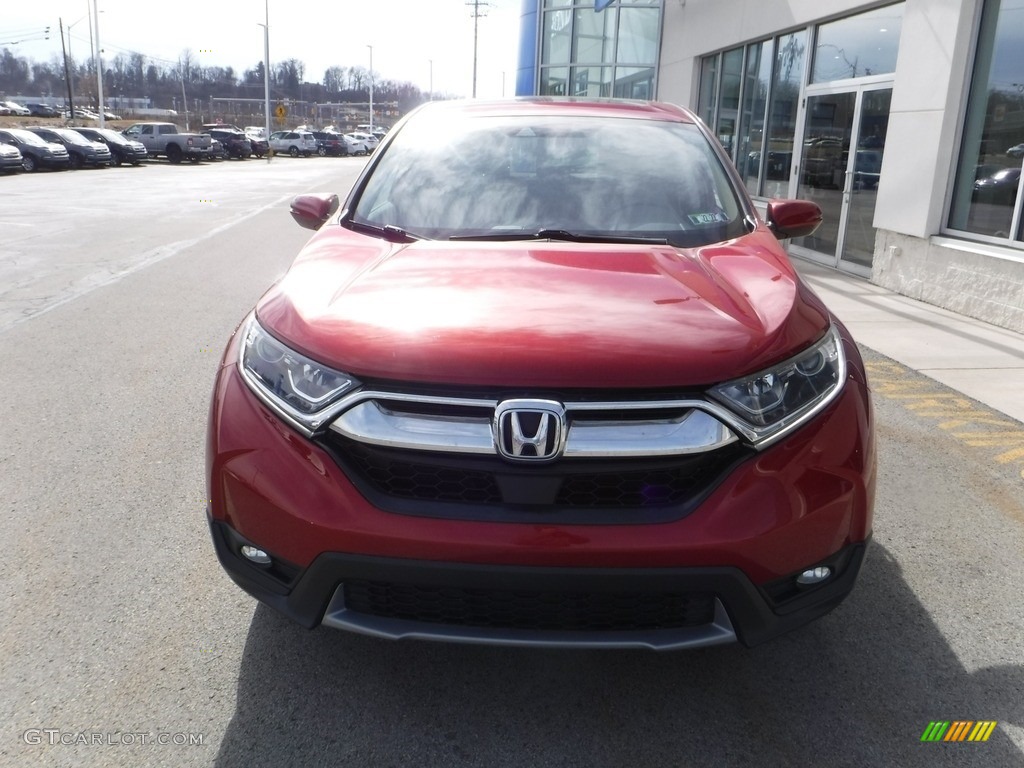 2018 CR-V EX AWD - Molten Lava Pearl / Ivory photo #5