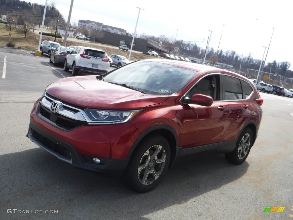 2018 CR-V EX AWD - Molten Lava Pearl / Ivory photo #6