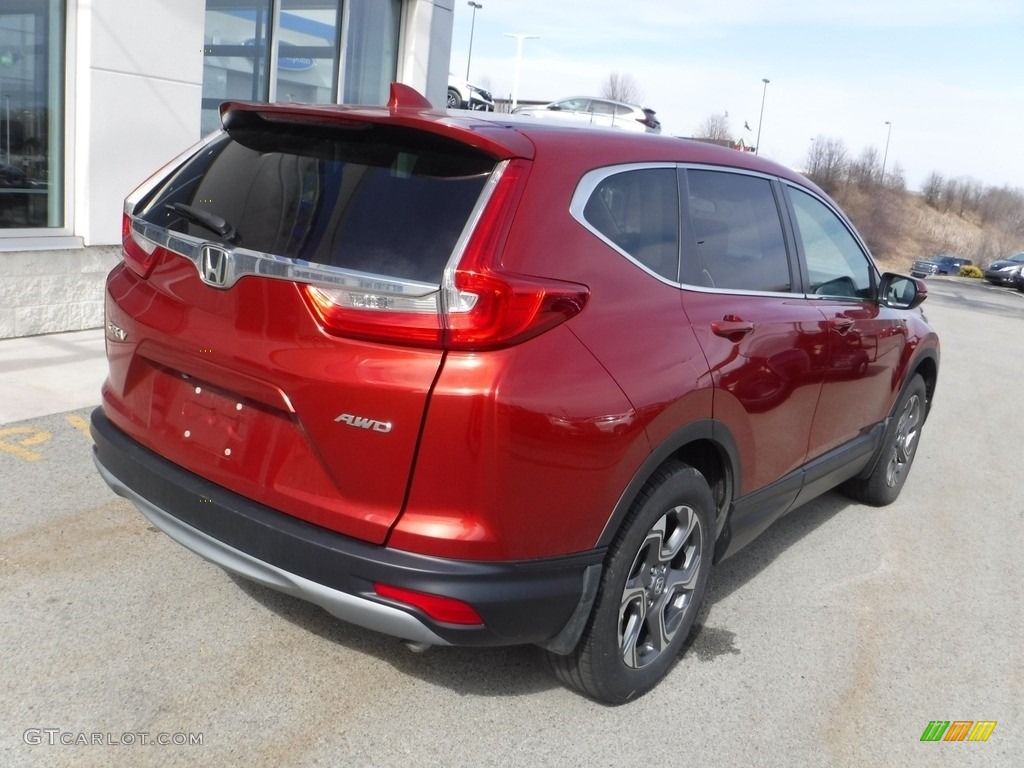 2018 CR-V EX AWD - Molten Lava Pearl / Ivory photo #10