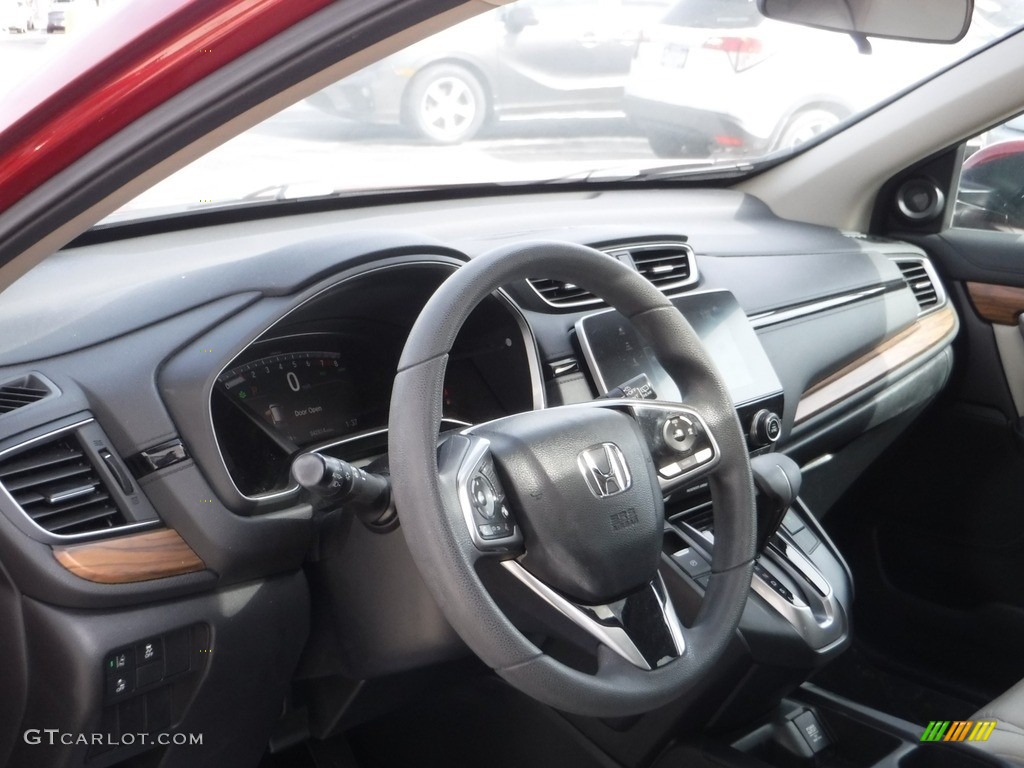 2018 CR-V EX AWD - Molten Lava Pearl / Ivory photo #13