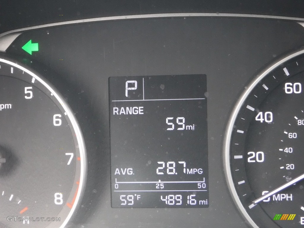 2017 Elantra SE - Gray / Gray photo #28