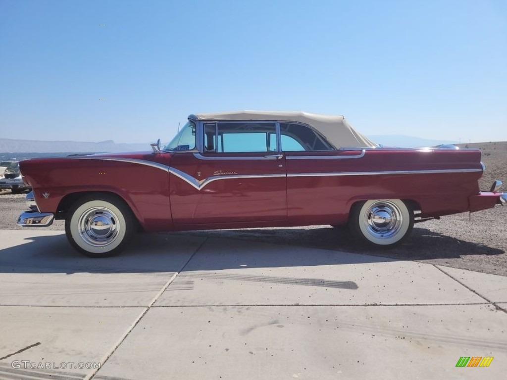 Brandywine 1955 Ford Fairlane Sunliner Convertible Exterior Photo #143828452