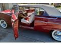 Red/White 1955 Ford Fairlane Sunliner Convertible Interior Color