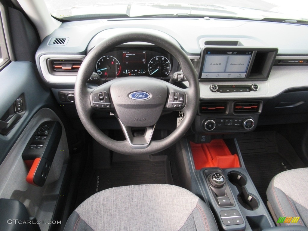 2022 Ford Maverick XLT AWD Black Onyx/Medium Dark Slate Dashboard Photo #143828644