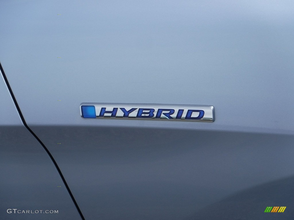 2017 Accord Hybrid EX-L Sedan - Vortex Blue Pearl / Ivory photo #4