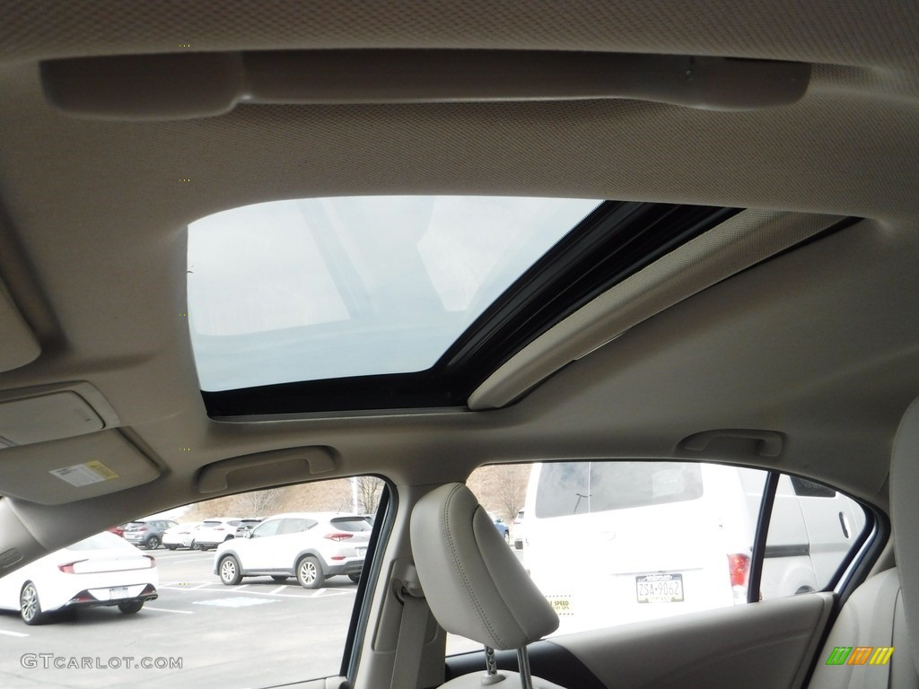 2017 Accord Hybrid EX-L Sedan - Vortex Blue Pearl / Ivory photo #12