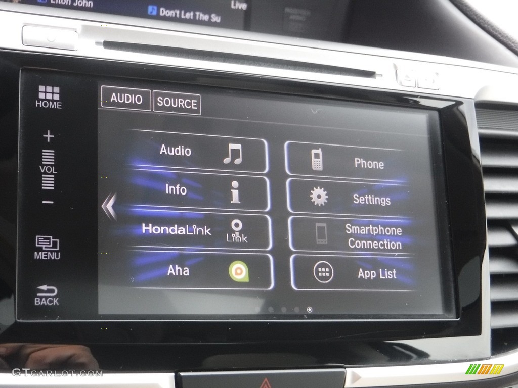 2017 Accord Hybrid EX-L Sedan - Vortex Blue Pearl / Ivory photo #21