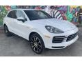 Carrara White Metallic 2019 Porsche Cayenne E-Hybrid Exterior