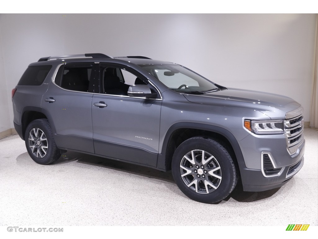 2021 satin steel metallic gmc acadia sle awd 143823615 photo 14