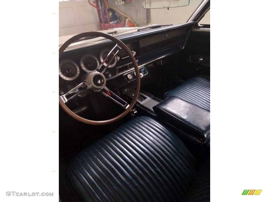 Blue Interior 1967 Dodge Charger Standard Charger Model Photo #143830348