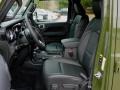 Black 2022 Jeep Wrangler Unlimited Sahara Altitude 4x4 Interior Color