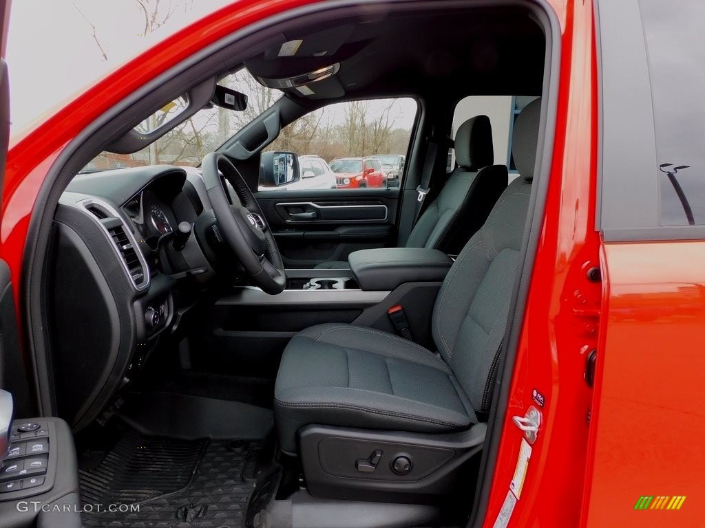 2022 Ram 1500 Big Horn Night Edition Crew Cab 4x4 Front Seat Photo #143832193