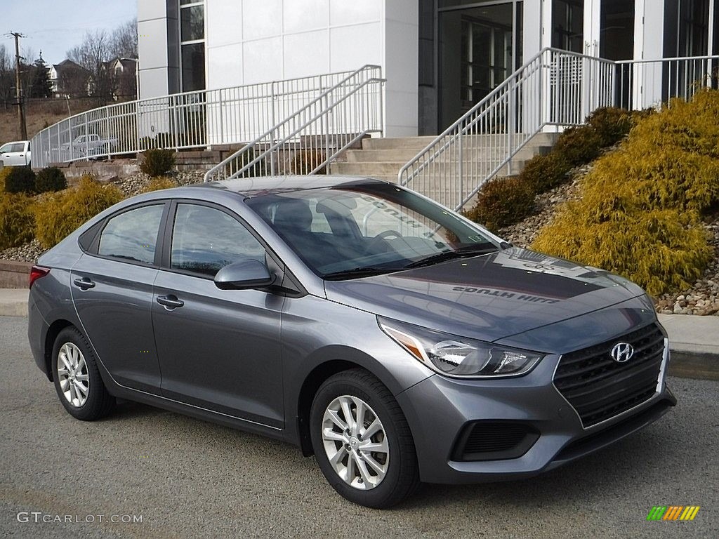 2018 Accent SEL - Urban Gray / Beige photo #1