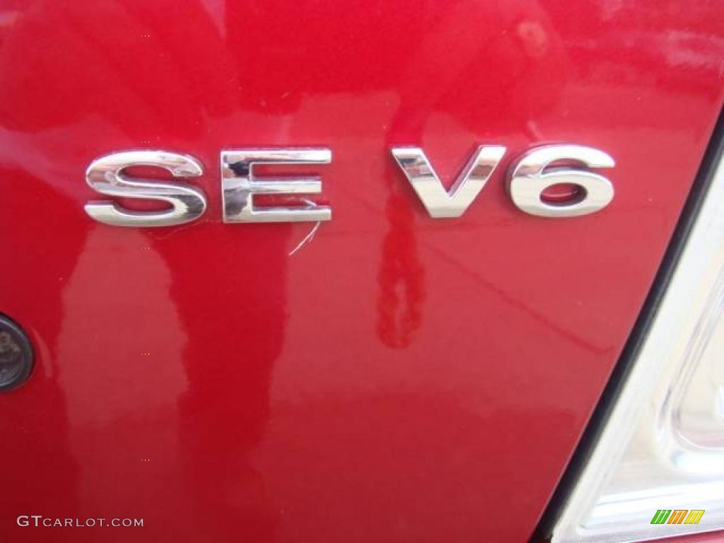 2008 Fusion SE V6 - Redfire Metallic / Charcoal Black photo #19