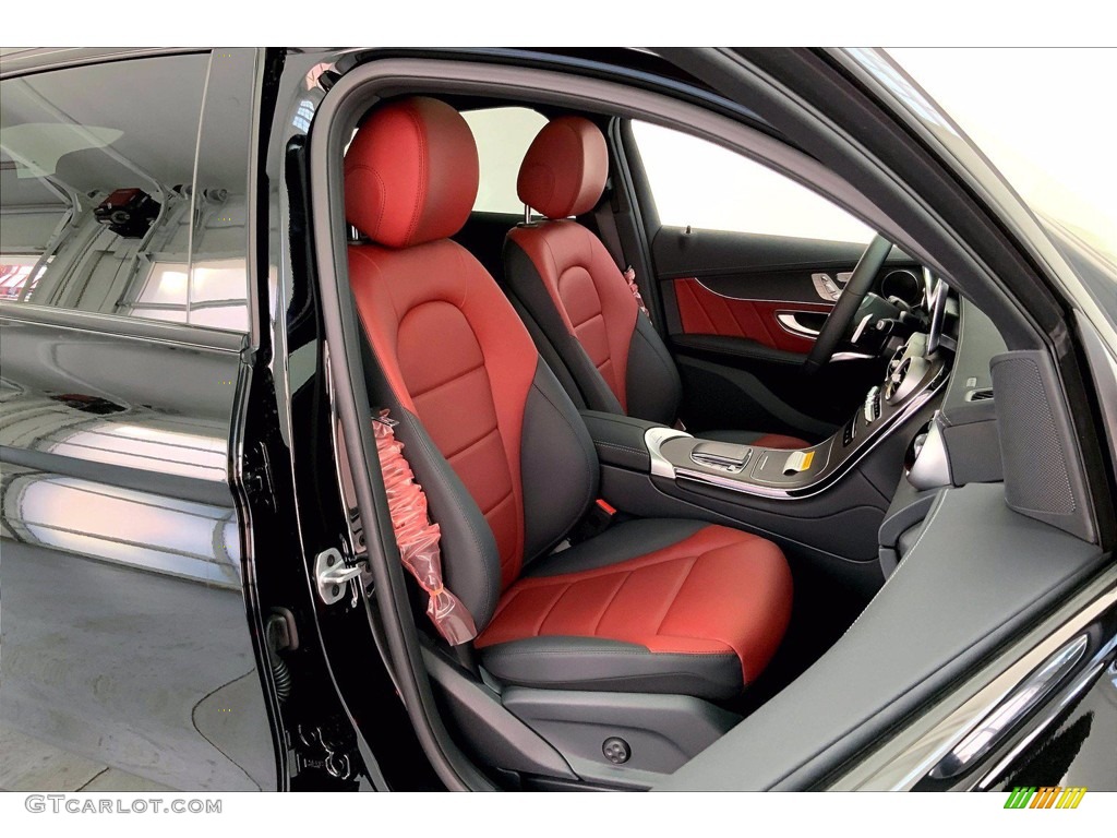 AMG Cranberry Red/Black Interior 2022 Mercedes-Benz GLC 300 4Matic Coupe Photo #143833683