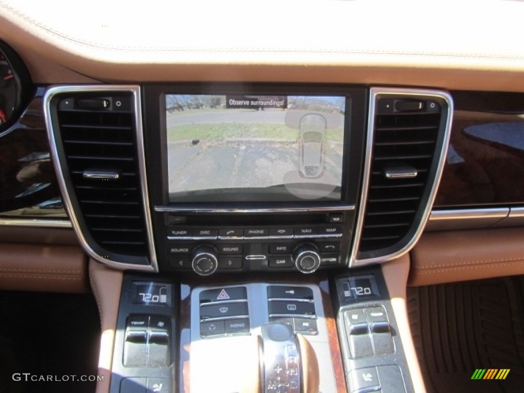 2011 Panamera V6 - Black / Cognac Natural Leather photo #15